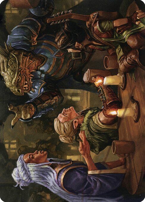 You Meet in a Tavern // You Meet in a Tavern from Adventures in the Forgotten Realms Art Series