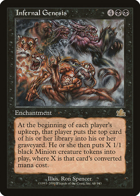 Infernal Genesis highlighted card art