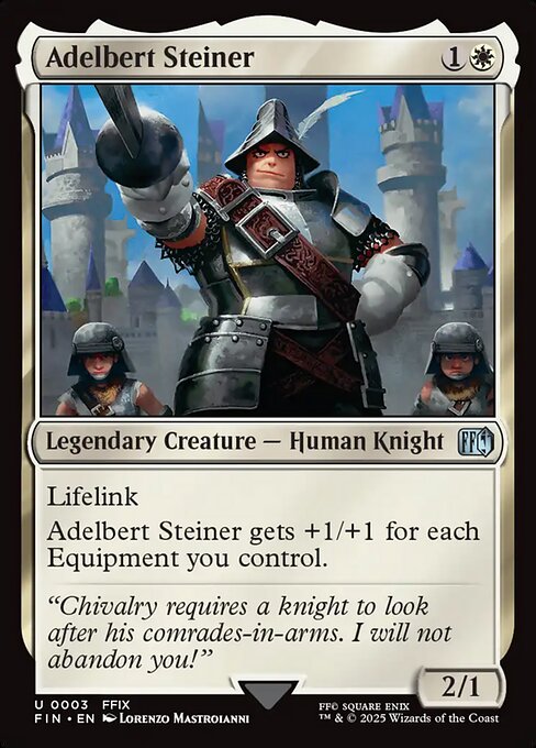 Adelbert Steiner highlighted card art