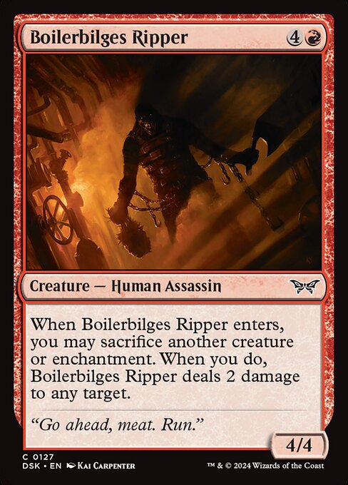 Boilerbilges Ripper highlighted card art