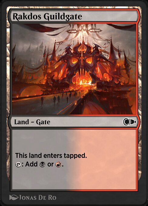 Rakdos Guildgate highlighted card art