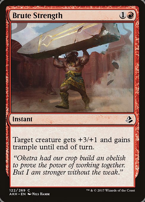 Brute Strength from Amonkhet