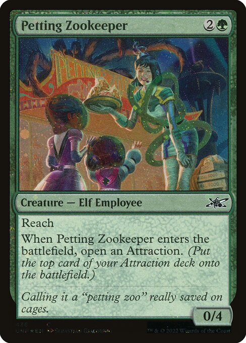 Petting Zookeeper highlighted card art
