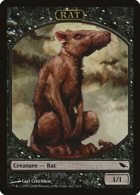 Rat from Shadowmoor Tokens