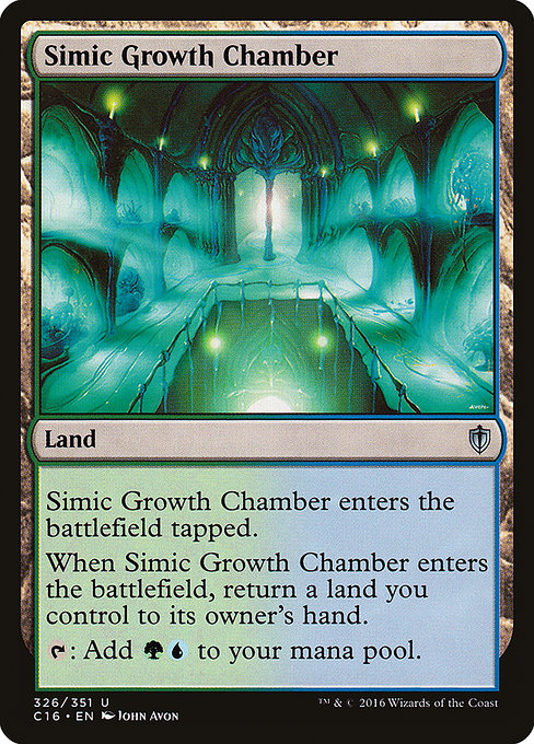 Simic Growth Chamber from Commander 2016
