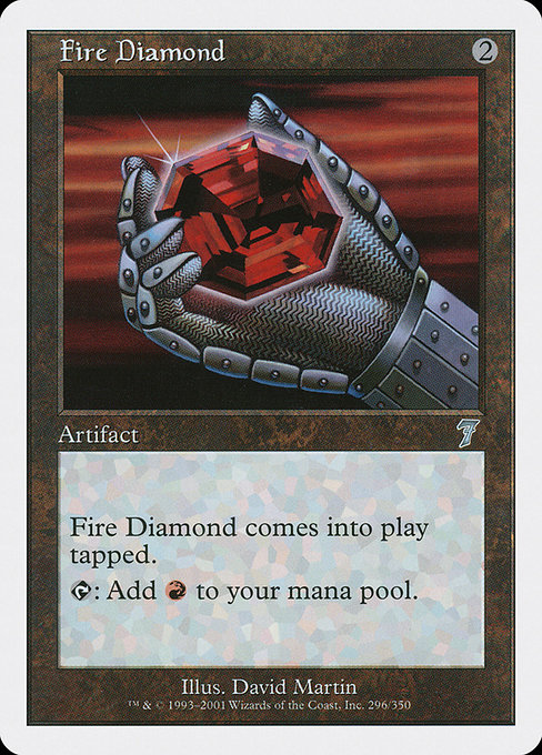 Fire Diamond from Seventh Edition