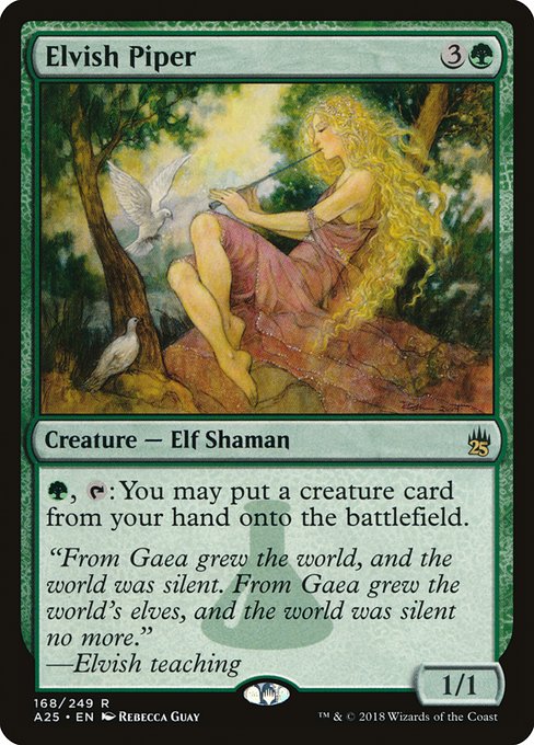 Elvish Piper from Masters 25