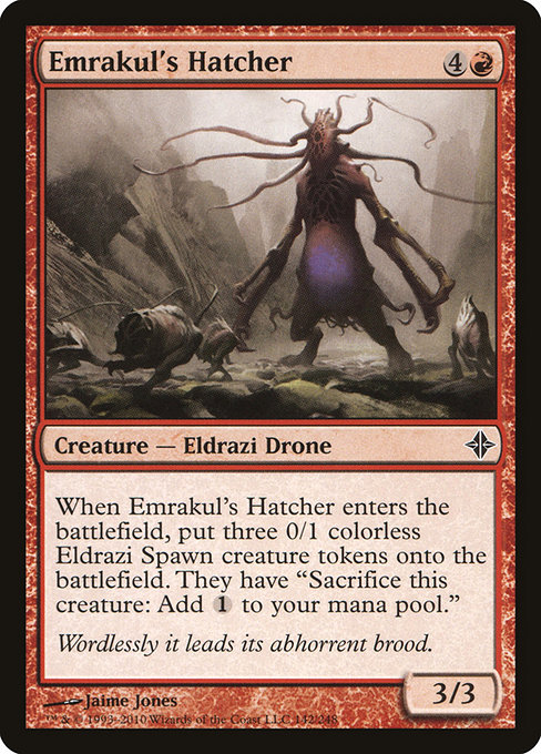 Emrakul's Hatcher from Rise of the Eldrazi