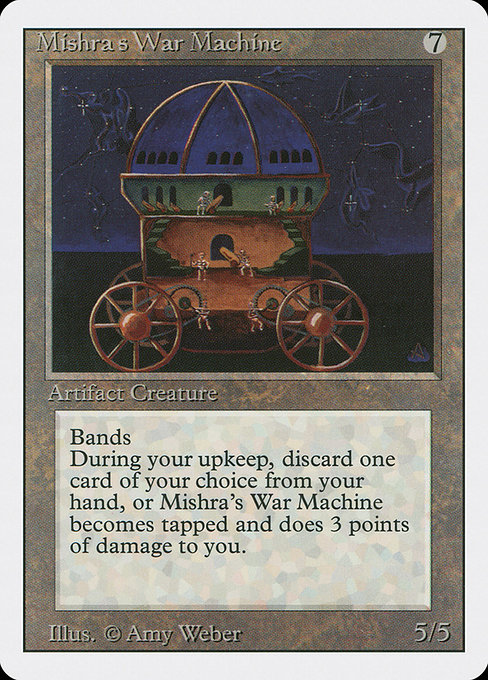 Mishra's War Machine from Revised Edition