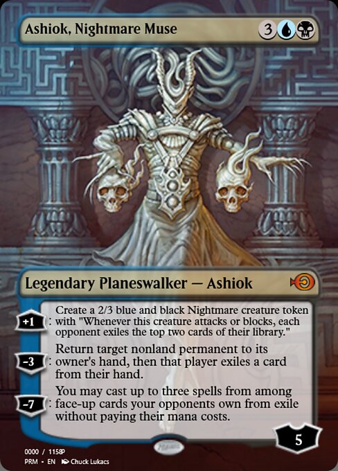 Ashiok, Nightmare Muse highlighted card art