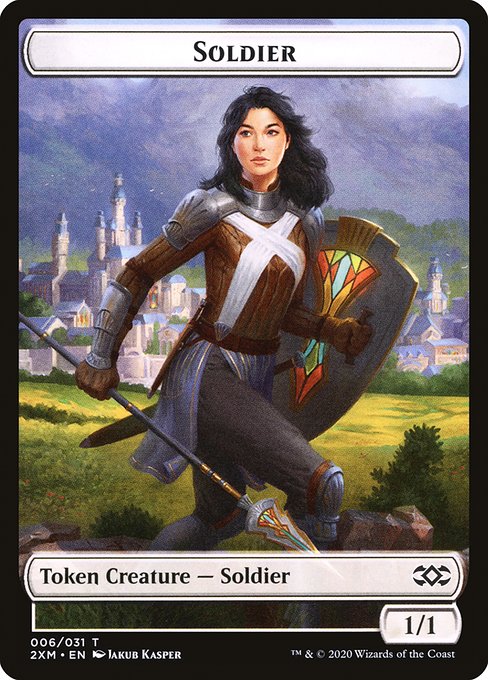 Soldier from Double Masters Tokens