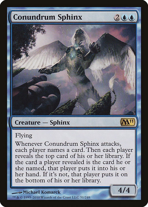 Conundrum Sphinx from Magic 2011