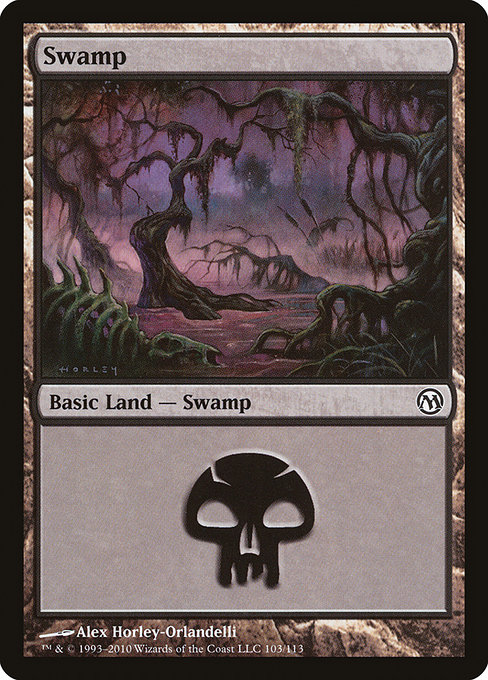 Swamp from Duels of the Planeswalkers