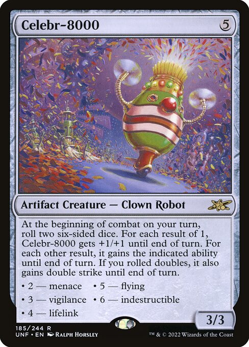 Celebr-8000 highlighted card art
