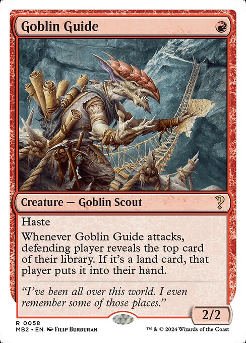 Goblin Guide highlighted card art