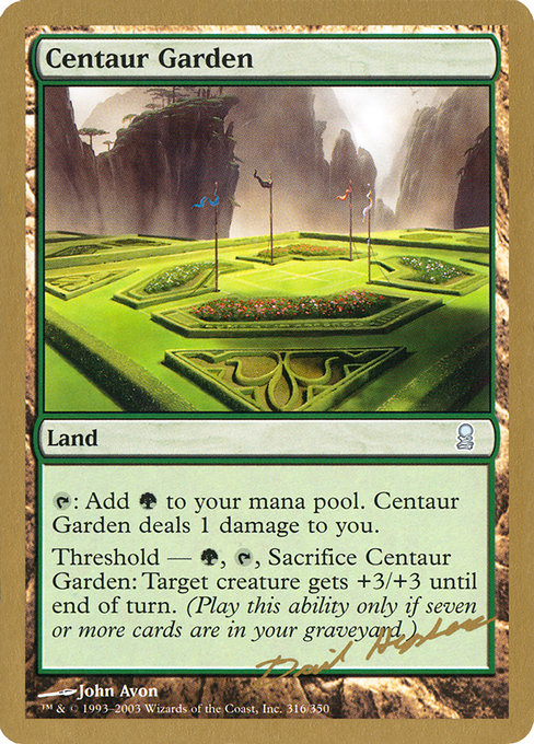 Centaur Garden highlighted card art