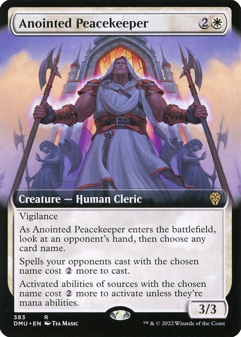 Anointed Peacekeeper from Dominaria United