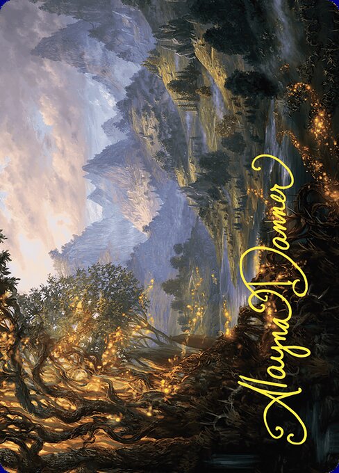 Evolving Wilds // Evolving Wilds highlighted card art