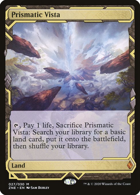 Prismatic Vista from Zendikar Rising Expeditions
