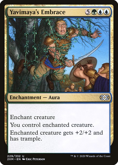 Yavimaya's Embrace highlighted card art