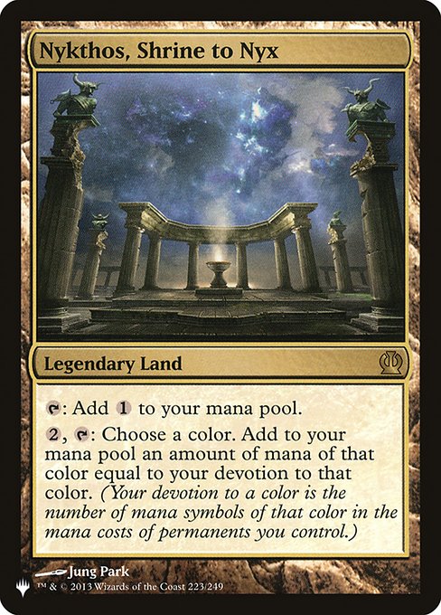 Nykthos, Shrine to Nyx from The List