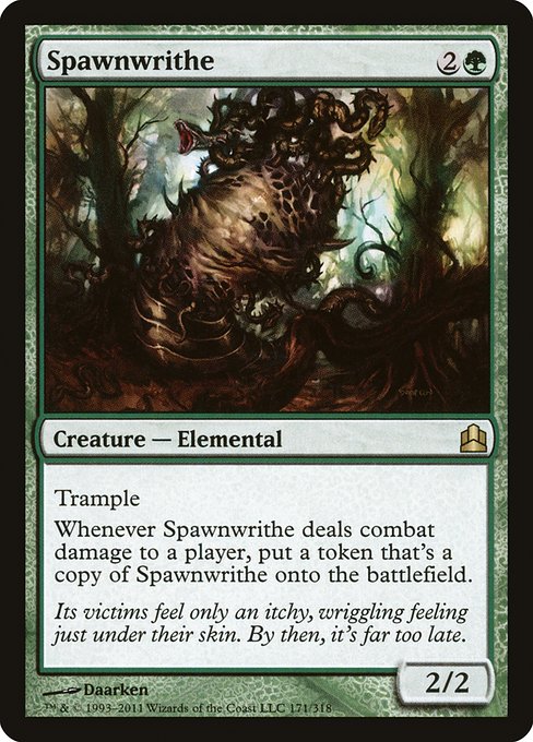 Spawnwrithe from Commander 2011