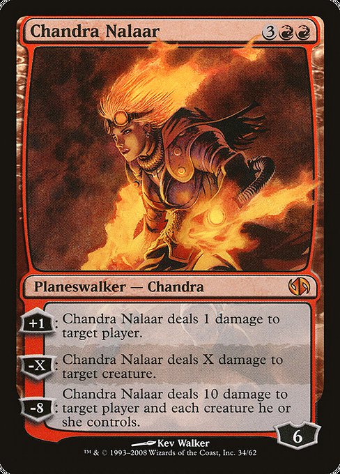 Chandra Nalaar from Duel Decks: Jace vs. Chandra