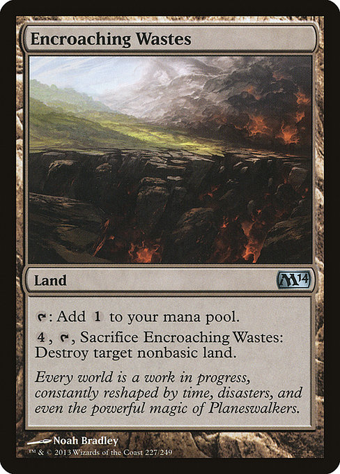 Encroaching Wastes from Magic 2014