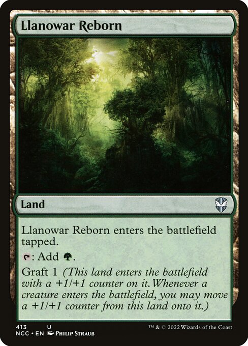 Llanowar Reborn from New Capenna Commander