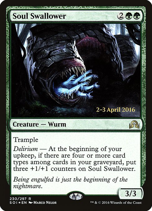 Soul Swallower from Shadows over Innistrad Promos