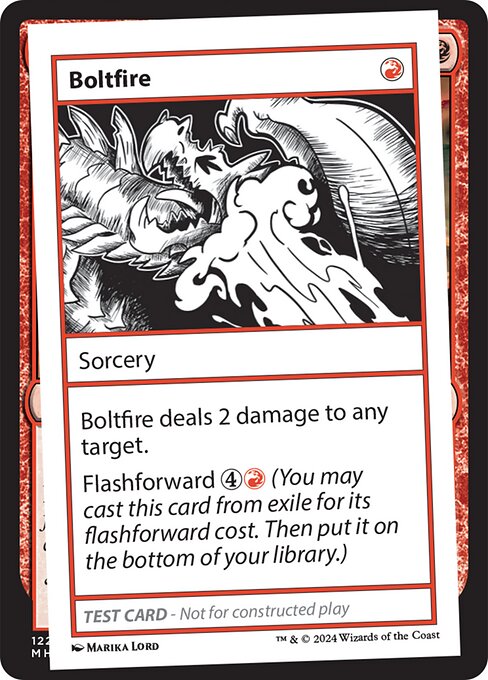 Boltfire highlighted card art