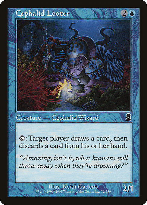 Cephalid Looter highlighted card art