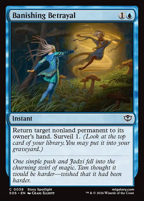 Banishing Betrayal from Secrets of Strixhaven
