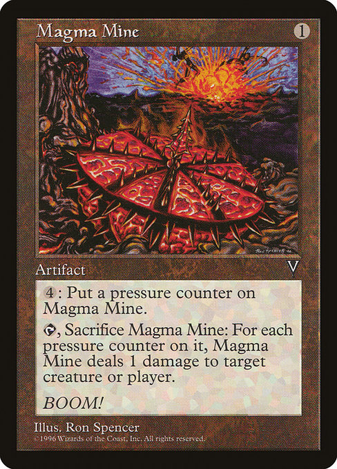 Magma Mine highlighted card art