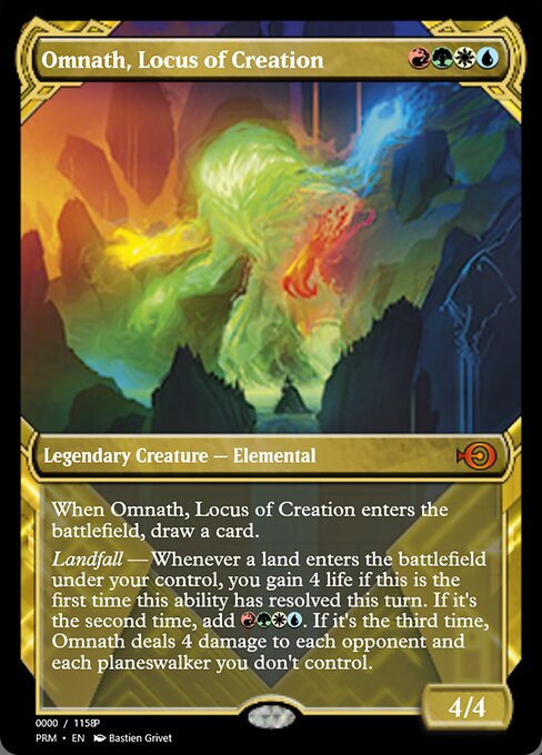 Omnath, Locus of Creation from Magic Online Promos