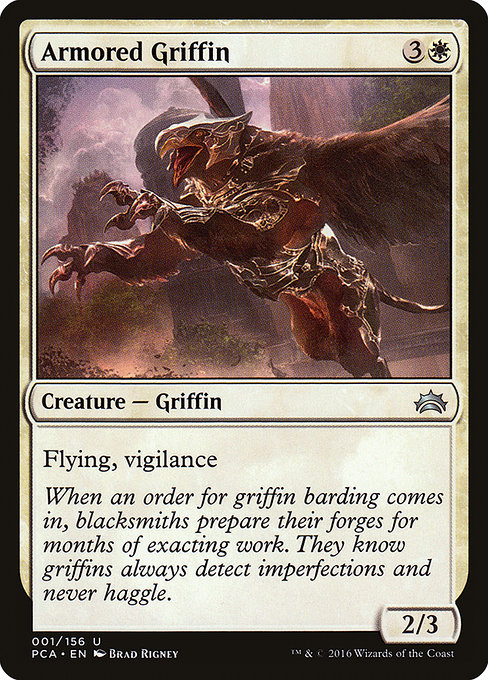 Armored Griffin highlighted card art