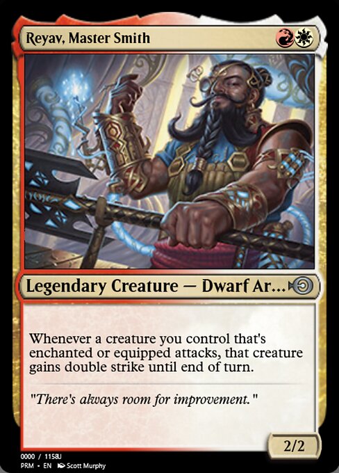 Reyav, Master Smith from Magic Online Promos