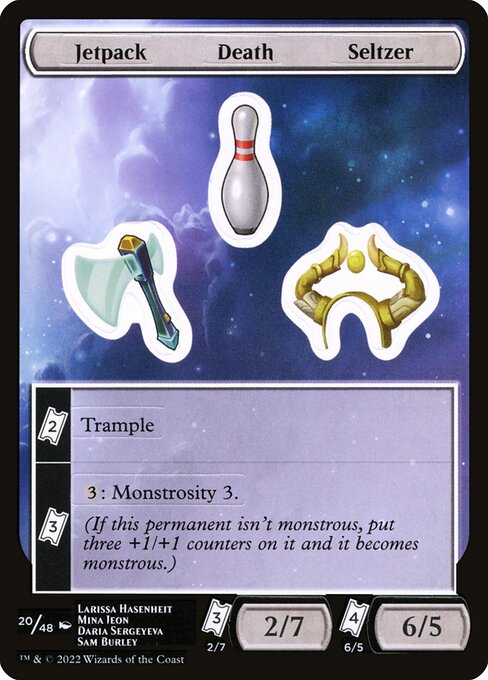 Jetpack Death Seltzer highlighted card art
