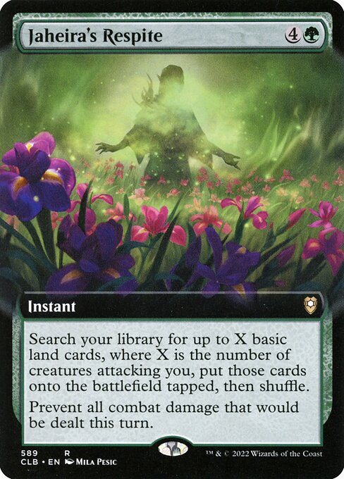 Jaheira's Respite from Commander Legends: Battle for Baldur's Gate