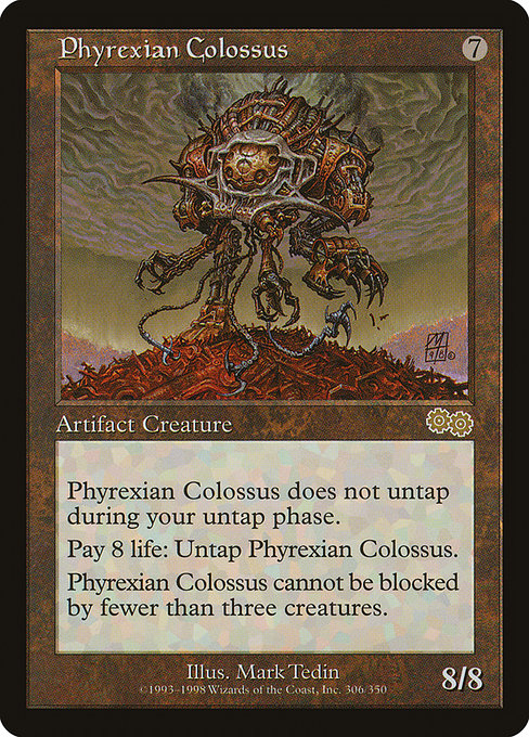 Phyrexian Colossus from Urza's Saga