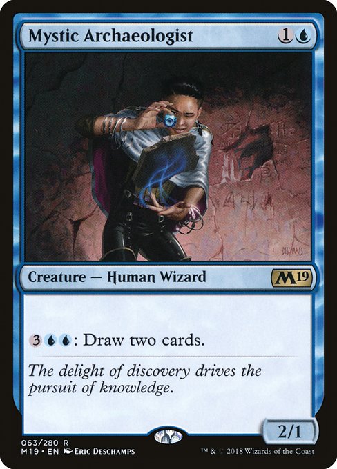 Mystic Archaeologist from Core Set 2019