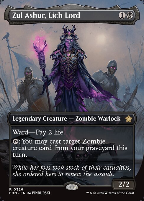 Zul Ashur, Lich Lord highlighted card art