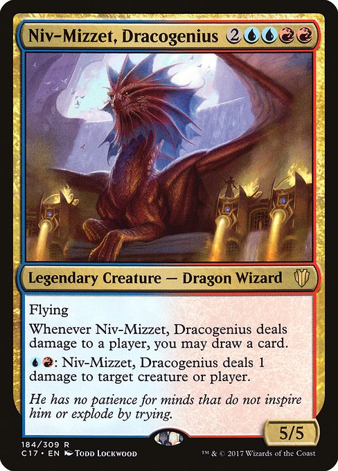 Niv-Mizzet, Dracogenius highlighted card art