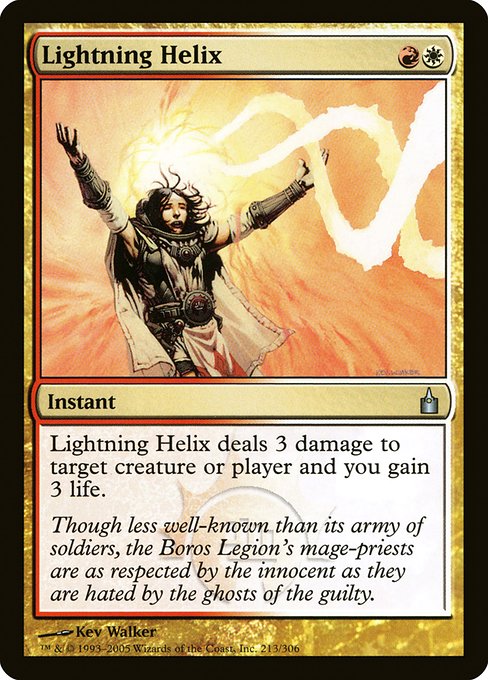 Lightning Helix from Ravnica: City of Guilds