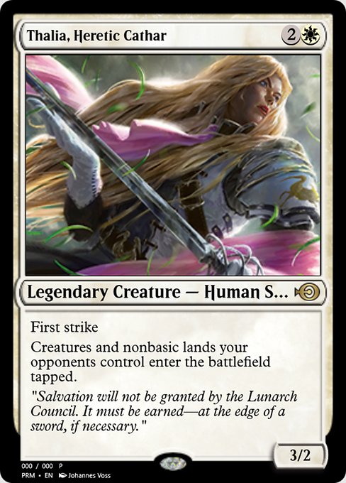 Thalia, Heretic Cathar from Magic Online Promos
