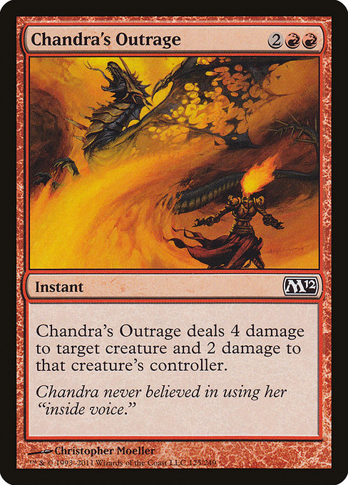 Chandra's Outrage from Magic 2012