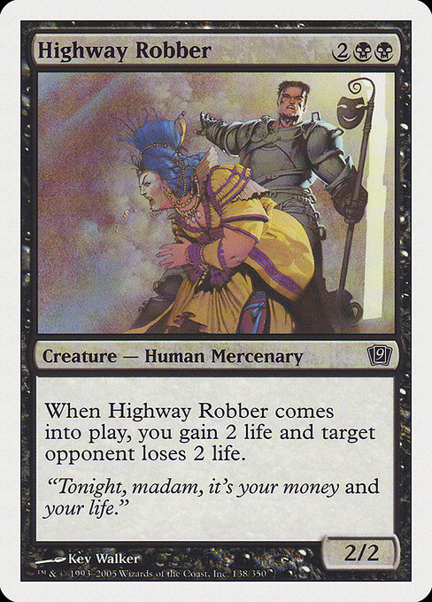 Highway Robber from Ninth Edition