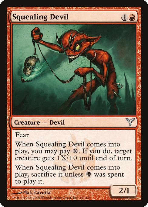 Squealing Devil highlighted card art