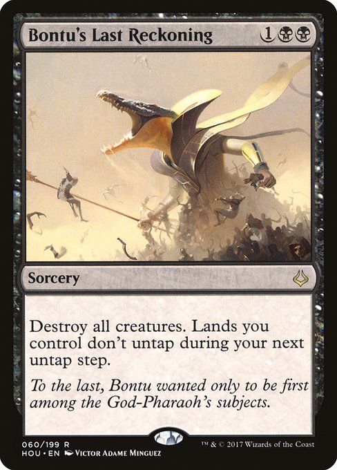 Bontu's Last Reckoning from Hour of Devastation