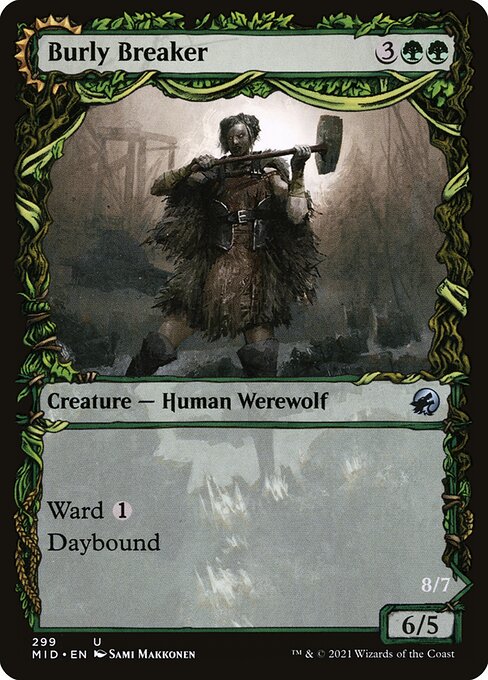 Burly Breaker // Dire-Strain Demolisher from Innistrad: Midnight Hunt